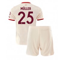 Bayern Munich Thomas Muller #25 Koszulka Trzecia dzieci 2024-25 Krótki Rękaw (+ krótkie spodenki)